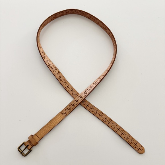 J. Crew Perforated Leather Belt - Picture 3 of 7